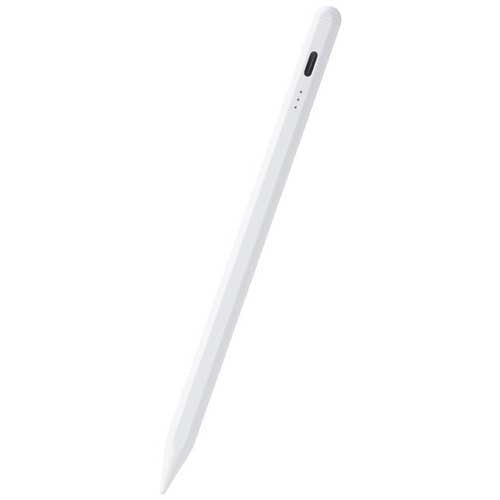 エレコム 充電式汎用タッチペン P-TPACSTAP07WWH 4549550340052
