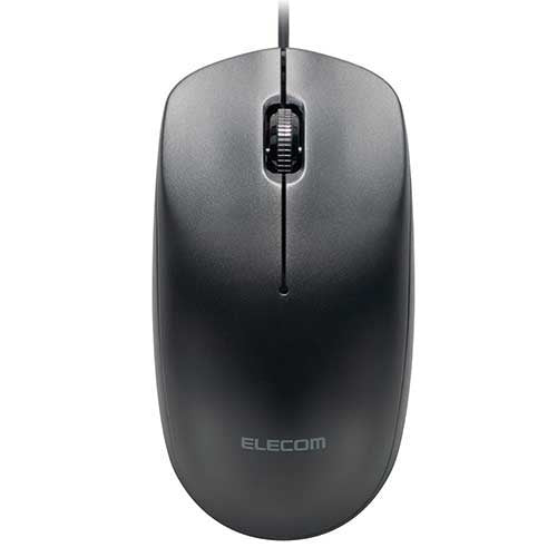 エレコム 光学式有線マウス M-LE10URBK ブラック 4549550343305