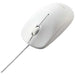 エレコム 光学式有線マウス M-LE10URWH ホワイト 4549550343329