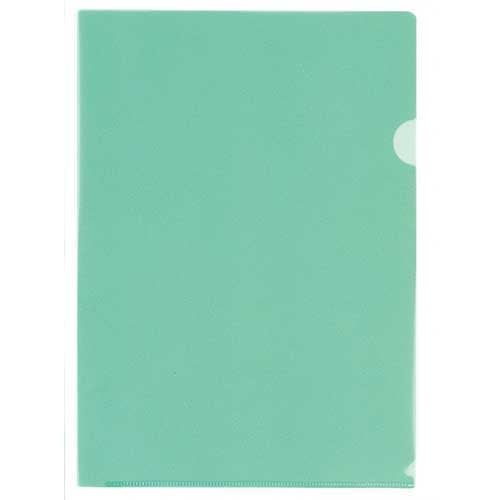 100 pieces of LIHITLAB chestnut yeah holder G6100-19 A4 green