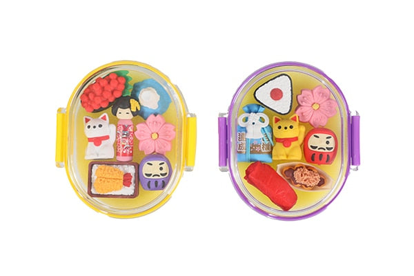 Iwako Bento Eraser Purple ER-OBE003 4991685023100 (6 sets)