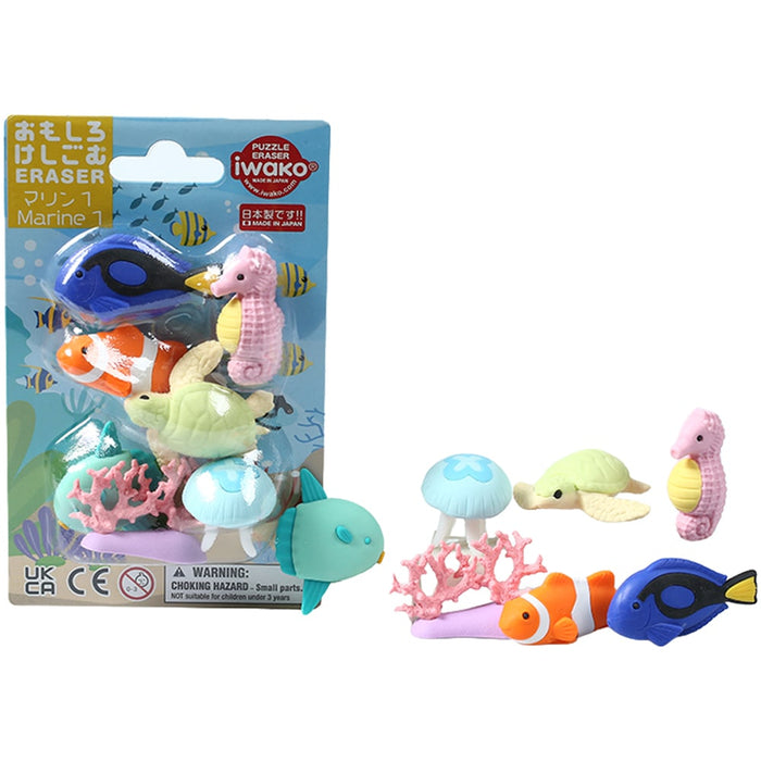 イワコー ブリスターパックケシゴムマリンイチ ER-BRI082 4991685026057