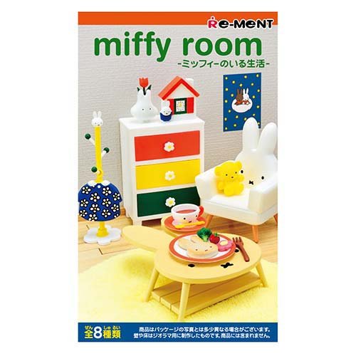 Re-ment miffy room -Livet med Miffy- 4521121207476