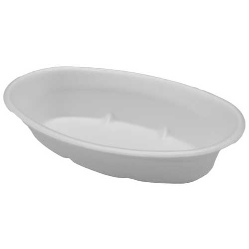 デンカポリマー 発泡カレー皿 本体 50個入 G-32 4995297337037