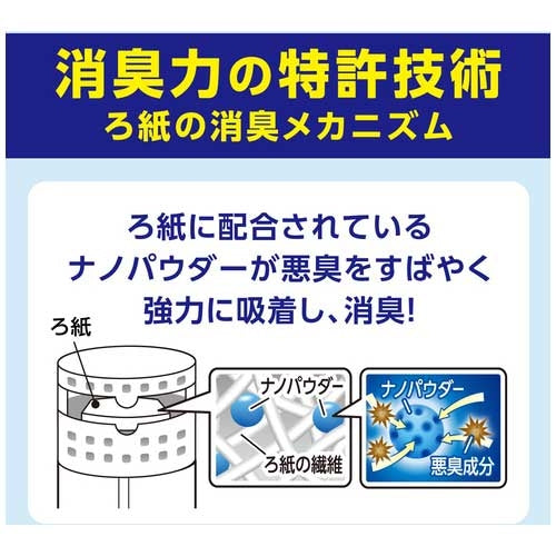 エステー 消臭力ForPowderRoom ナチュラルウッディ 4901070131754