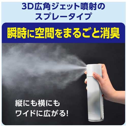 エステー 消臭力ForPowderRoomスプレー 無香料 4901070131778