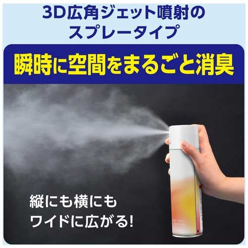 エステー 消臭力ForPowderRoomスプレー Fリーフ 4901070131808