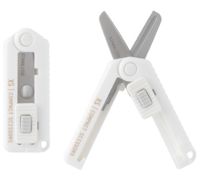 Design Filmidori XS Compact Scissors Serrated Blade White 35648006 4902805356480 (5 sets)