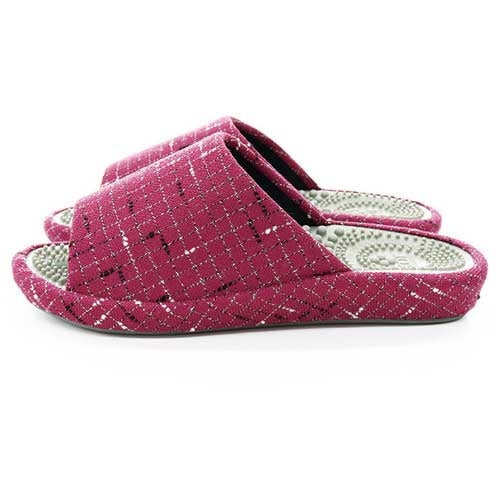 オクムラ 3Dリフレクソロジー チェック ピンク M 4969354333232