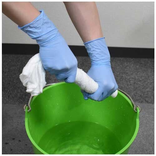 エステー ニトリル手袋粉なしNo.991 ブルー LL 100枚 4901070761166