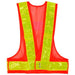 Kitamura Sangyo Flasher Vest Orange/Yellow Reflective 4949902003435