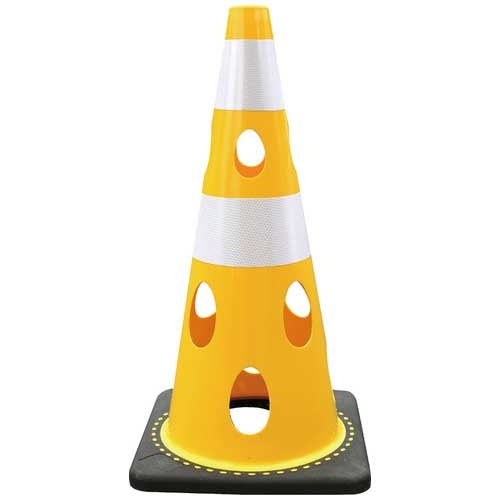 カーボーイ 穴あきコーン イエロー 4968124217703