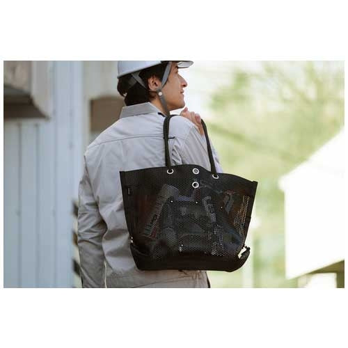 アイリスオーヤマ メッシュツールバッグ TLB-M5241 4967576702508