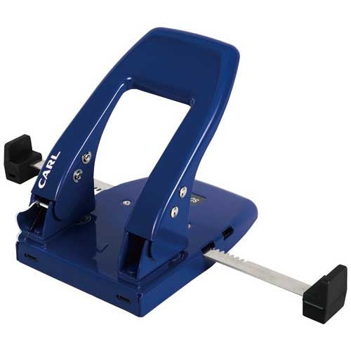 カール事務器 ２穴パンチ SD-WJ45-B ブルー 穿孔枚数45枚 4971760002480