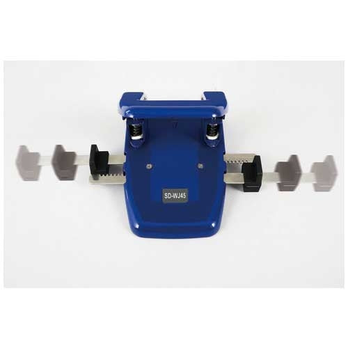 カール事務器 ２穴パンチ SD-WJ45-B ブルー 穿孔枚数45枚 4971760002480