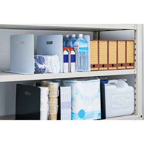 ＬＩＨＩＴＬＡＢ ブックエンドスーパーワイドA-7353-0白 4903419870058