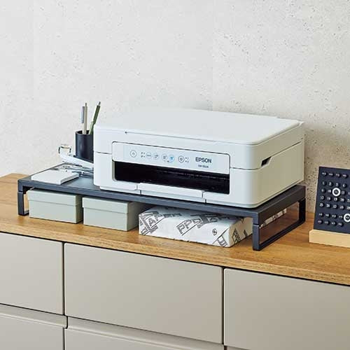 ＬＩＨＩＴＬＡＢ 机上台590mmロウ A-7332-124マットブラック 4903419848750