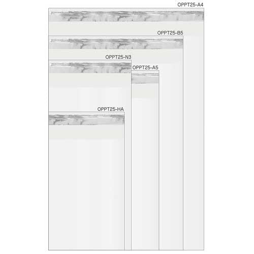 今村紙工 OPP袋シールあり 長3 0.025mm厚 100枚入 4957470035840