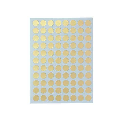 ニチバン マイタック カラーラベル ML-151N9 金 8mm 4987167101657