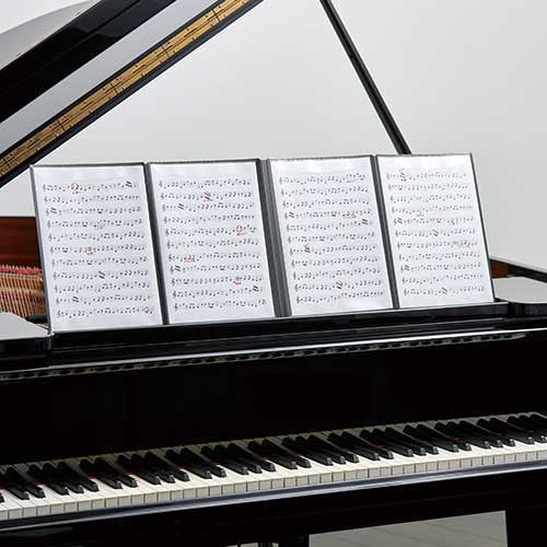 キングジム カキコ 楽譜ホルダー 4P 8645-BK 4971660062515