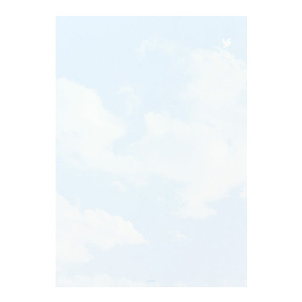 ミドリ/便箋空色ﾉｷﾓﾁ 4902805203999