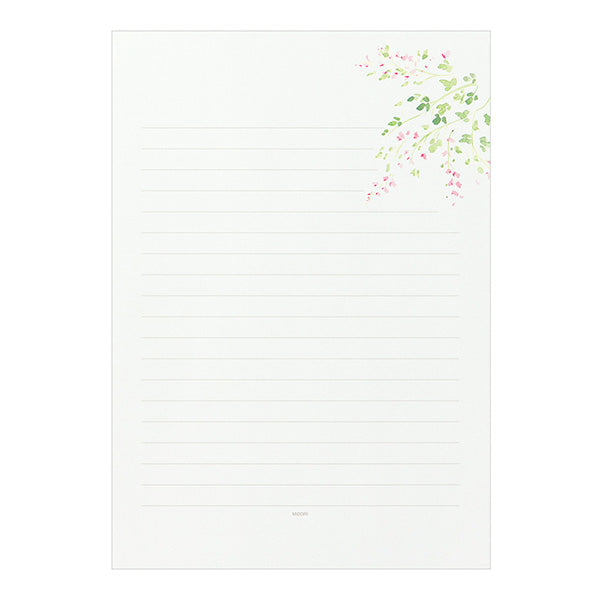 Midori/20407006_Büropapier mit verschiedenen Blumenmustern/4902805204071
