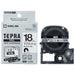 King Jim Tepra PRO Tape Magnet White/Black SJ18S 5P 2147345366373
