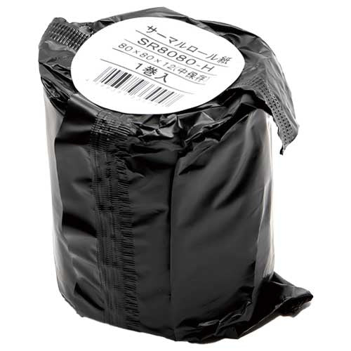 クリエイティア レジ用サーマルロール紙中保存SR8080-H 1巻 4946389330047