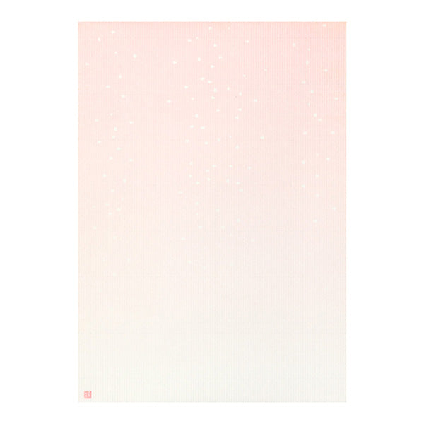 Midori/20427006_Stationspapier Volumen japanisches Papier Blumenstaubmuster/4902805204279