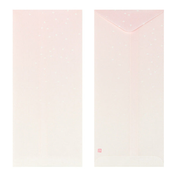 Midori/20428006_Envelope Volume Japanpapier Blumenstaubmuster/4902805204286