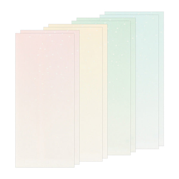 Midori/20428006_Envelope Volume Japanpapier Blumenstaubmuster/4902805204286