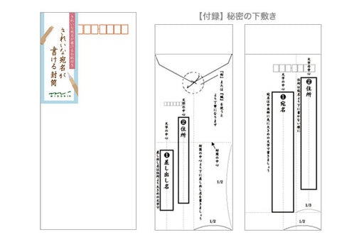 ミドリ/封筒ｷﾚｲﾅｱﾃﾅｶﾞｶｹﾙ 4902805204361