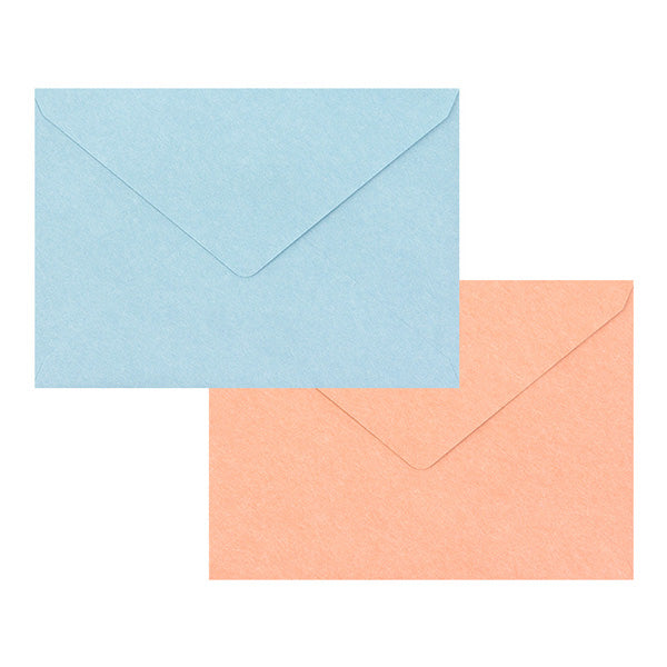 しあわせをはこぶ手紙 封筒 しあわせクローバー柄(6枚入) デザインフィル 4902805204644