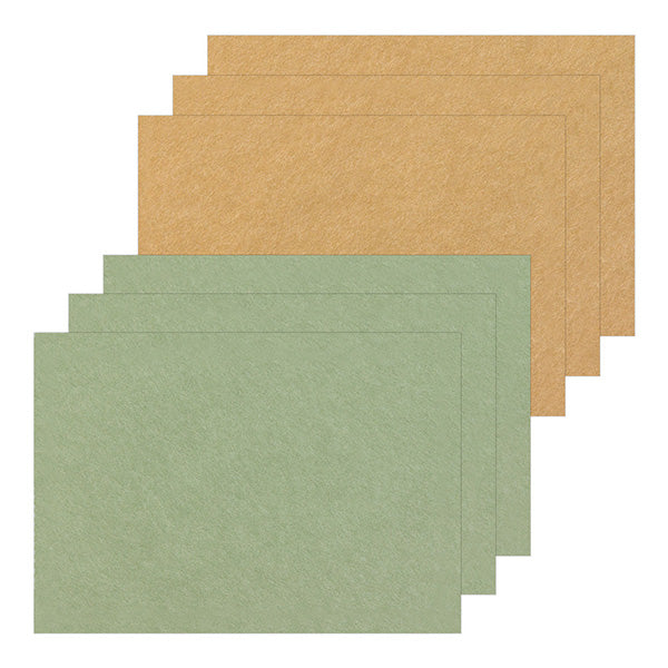 しあわせをはこぶ手紙 封筒 しあわせ木の実柄 6枚 デザインフィル 4902805204682