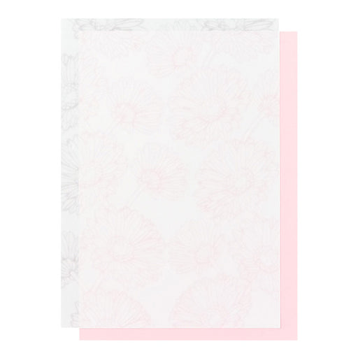 20483006 ミドリ 便箋 透かし和紙 20483 デザインフィル 4902805204835（5セット）