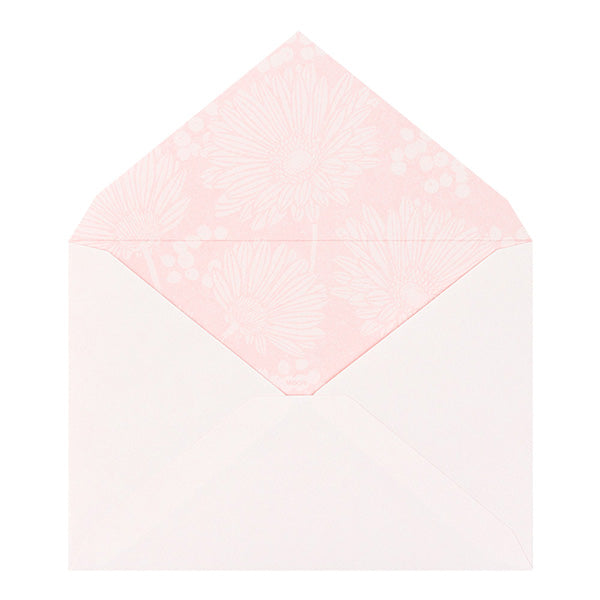 Midori/20488006_Envelope<Western 2> Japanese paper gerbera pattern/4902805204880