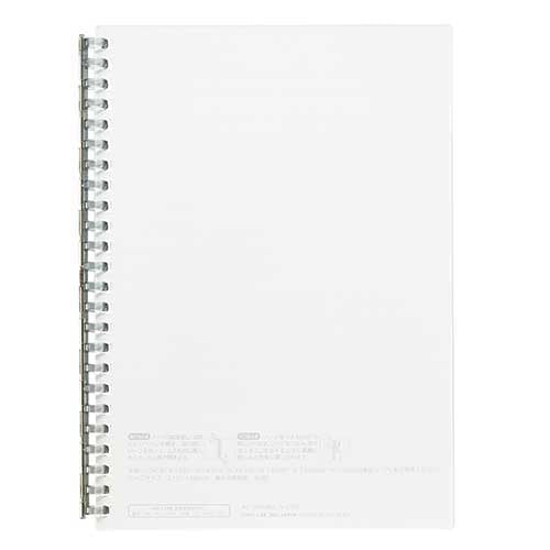 ＬＩＨＩＴＬＡＢ オープンリングノート A5 30枚 クリヤー 4903419360580