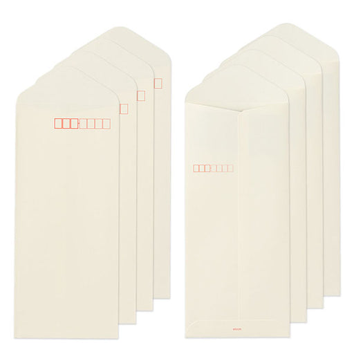 きれいな宛名が書ける封筒 縦 20530 ミドリ 20530006　4902805205306（10セット）