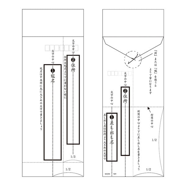 きれいな宛名が書ける封筒 縦 20530 ミドリ 20530006　4902805205306（10セット）
