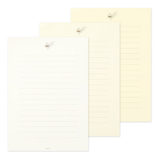 OS A5便箋 色を贈る 20567 ミドリ 20567006　4902805205672（5セット）