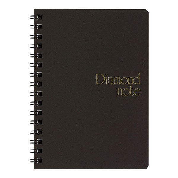 ミドリ ダイヤノート＜Ａ６＞　黒  21006011 4902805005418（10セット）