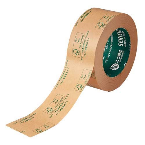 セキスイ クラフトテープNo.500FP FSC印刷 50×50 4901860283137