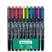 Zebra fluorescence OPTEX care WKCR1-10C ten colors set