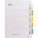 King Jim Color Index A4S 5 kleuren 5 bergen 5 vellen 907G
