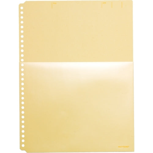 King Jim half pocket thickness mouth 108HP A4S ten pieces yellow