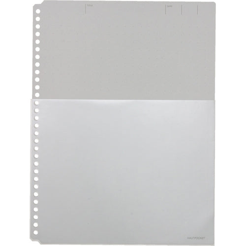 King Jim half pocket thickness mouth 108HP A4S ten pieces black