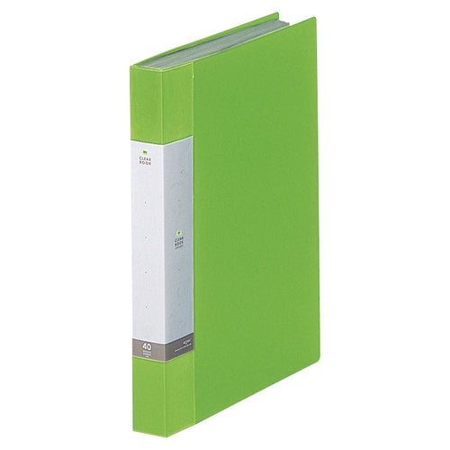 LIHITLAB Clear Book Request 40P G3202-6 Geelgroen