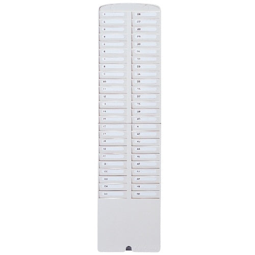 アマノ タイムカードラック 50S-W 50名用 4946267110853