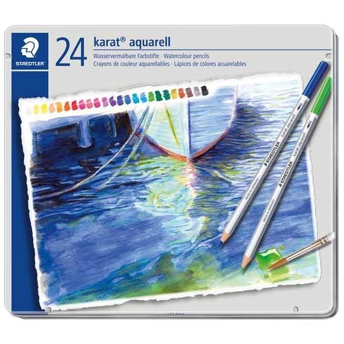 Staedtler Karato afbeelding in aquarellen kleurpotlood 125M24 24 kleuren
