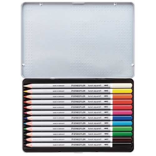 Staedtler Karato watercolor pencil 125M12 12 colors